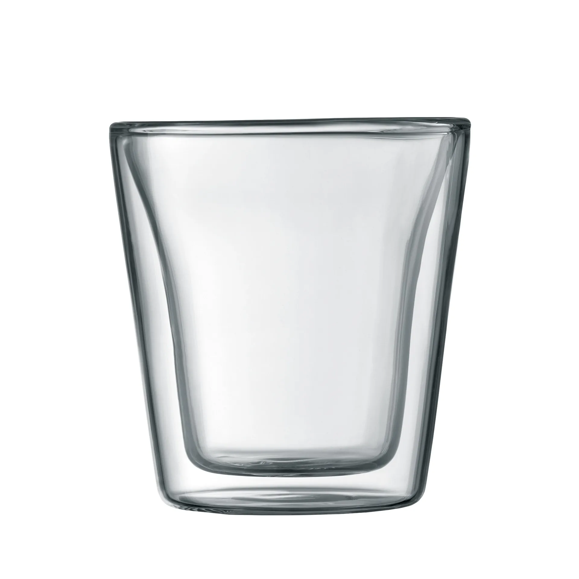 Canteen double wall glass 2-pack, 0.1 l Bodum