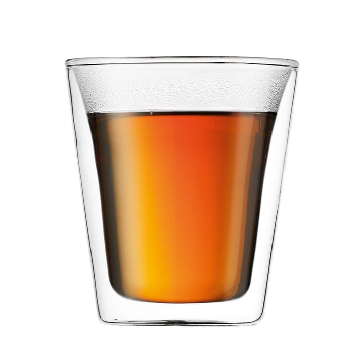 Canteen double wall glass 2-pack - 0.2 l - Bodum