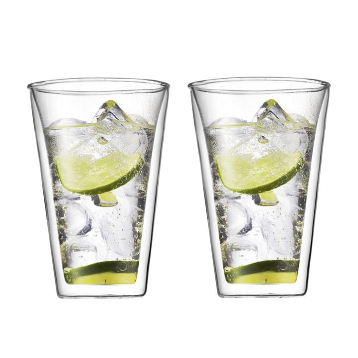 Canteen double wall glass 2-pack - 0.4 l - Bodum