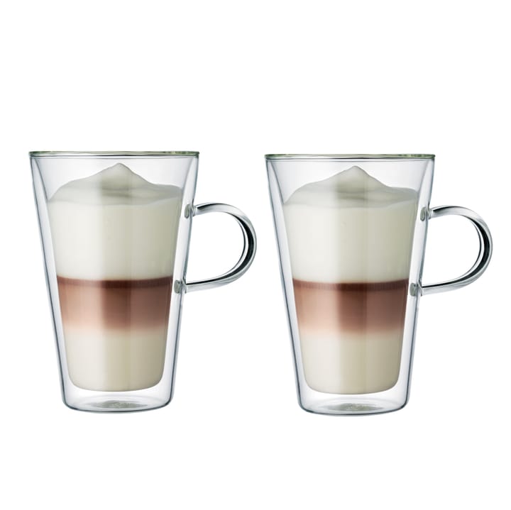 Canteen double wall glass with handle 2-pack - 0.4 l - Bodum