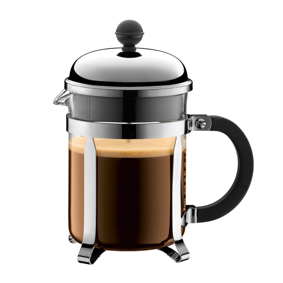 Bodum Chambord coffee press 4 cups | Scandinavian Design | Silver-coloured