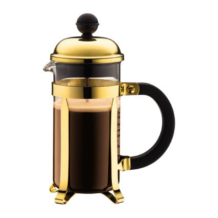 Bodum Chambord coffee press gold 3 koppar | Scandinavian Design | Gold-coloured