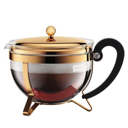 Chambord tea pot gold - 1.3 l - Bodum