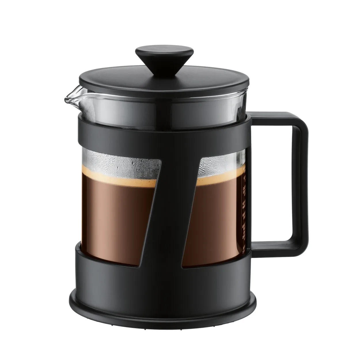 Bodum Crema coffee press 4 cups | Scandinavian Design | Black