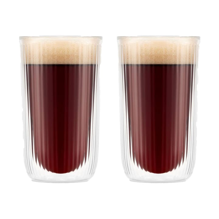 Douro double walled beer glass 45 cl 2-pack - Clear - Bodum