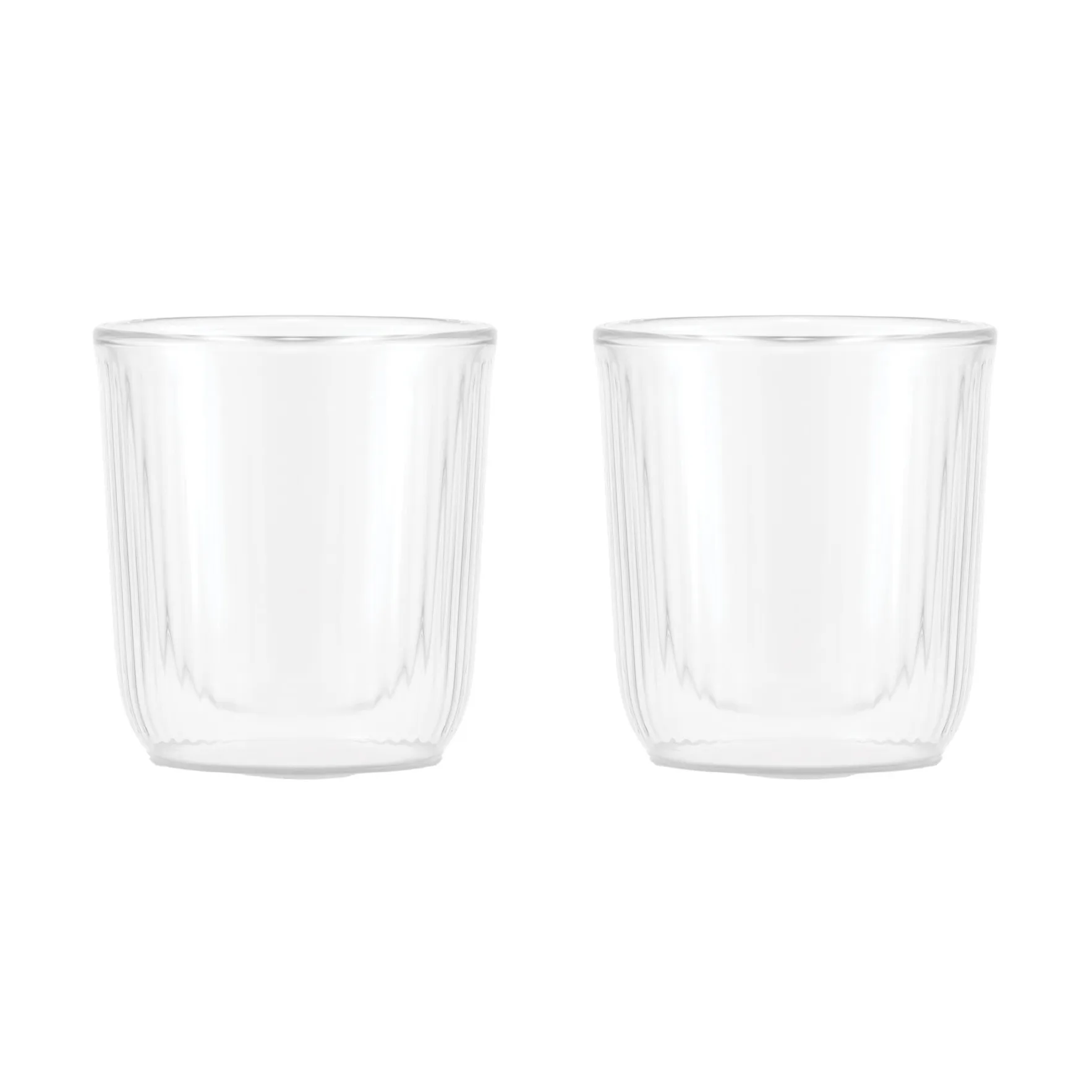Douro double walled sake glass 14,5 cl 2-pack, Clear Bodum