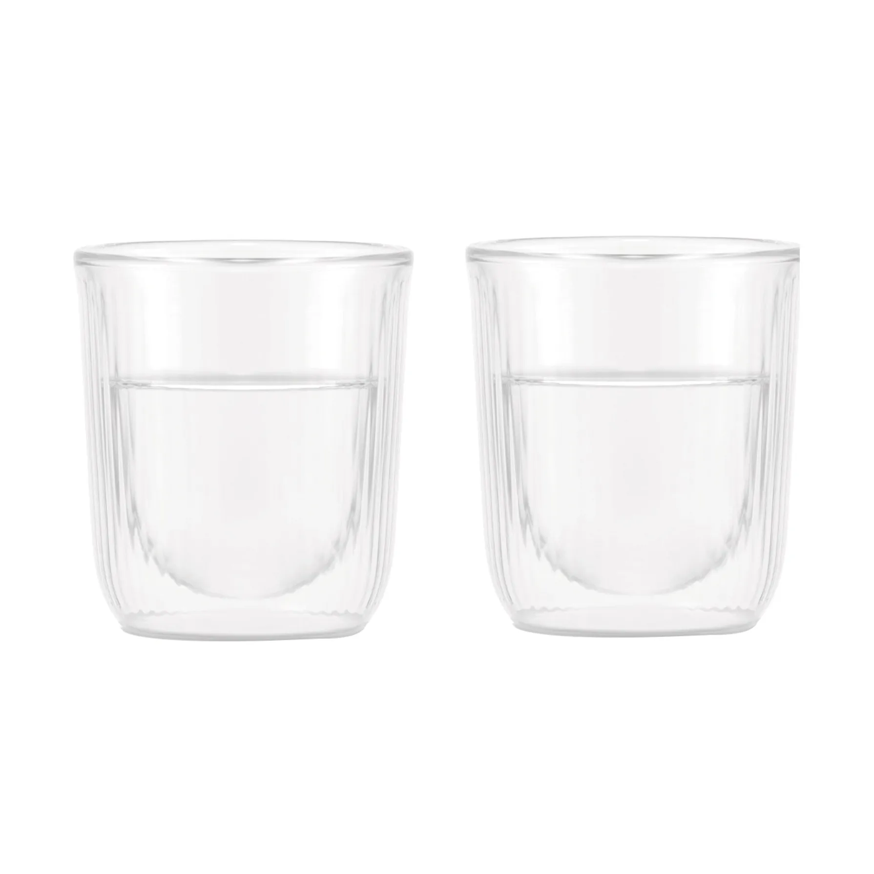 Douro double walled sake glass 14,5 cl 2-pack, Clear Bodum