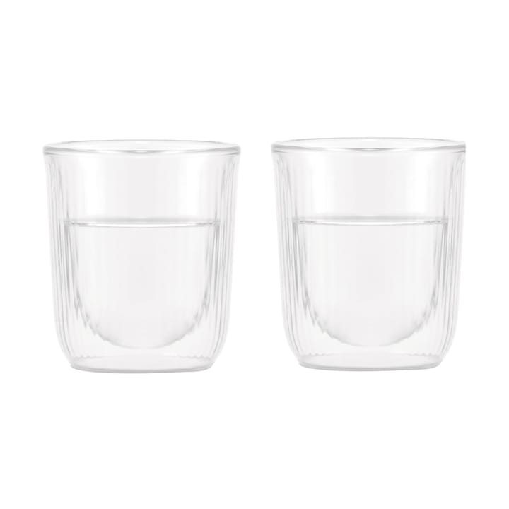 Douro double walled sake glass 14,5 cl 2-pack - Clear - Bodum