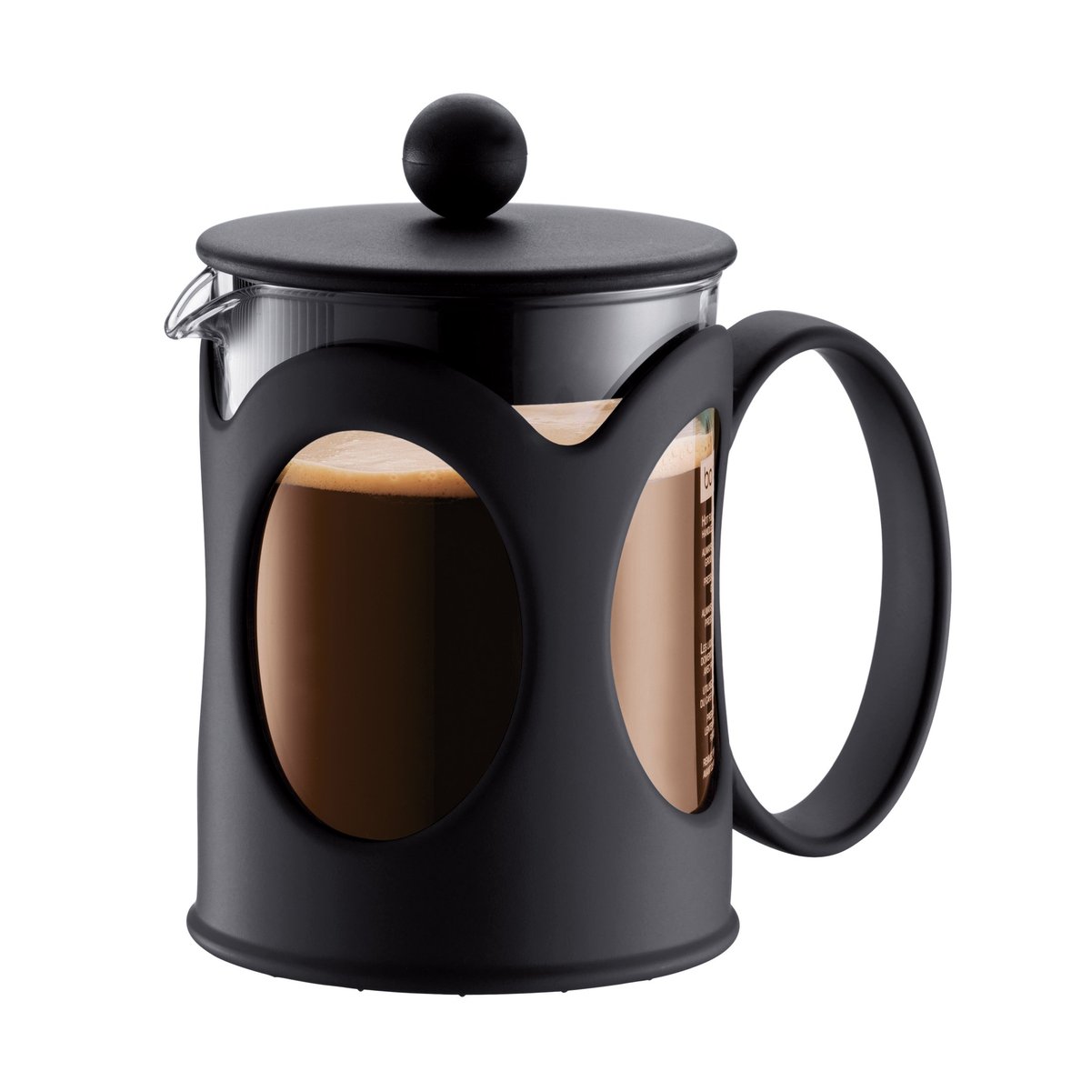 Bodum Kenya coffee press 4 cups | Scandinavian Design | Black
