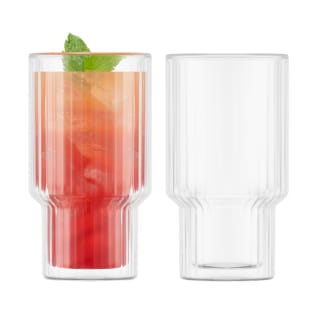 Navalia double walled glass 25 cl 2-pack - Clear - Bodum