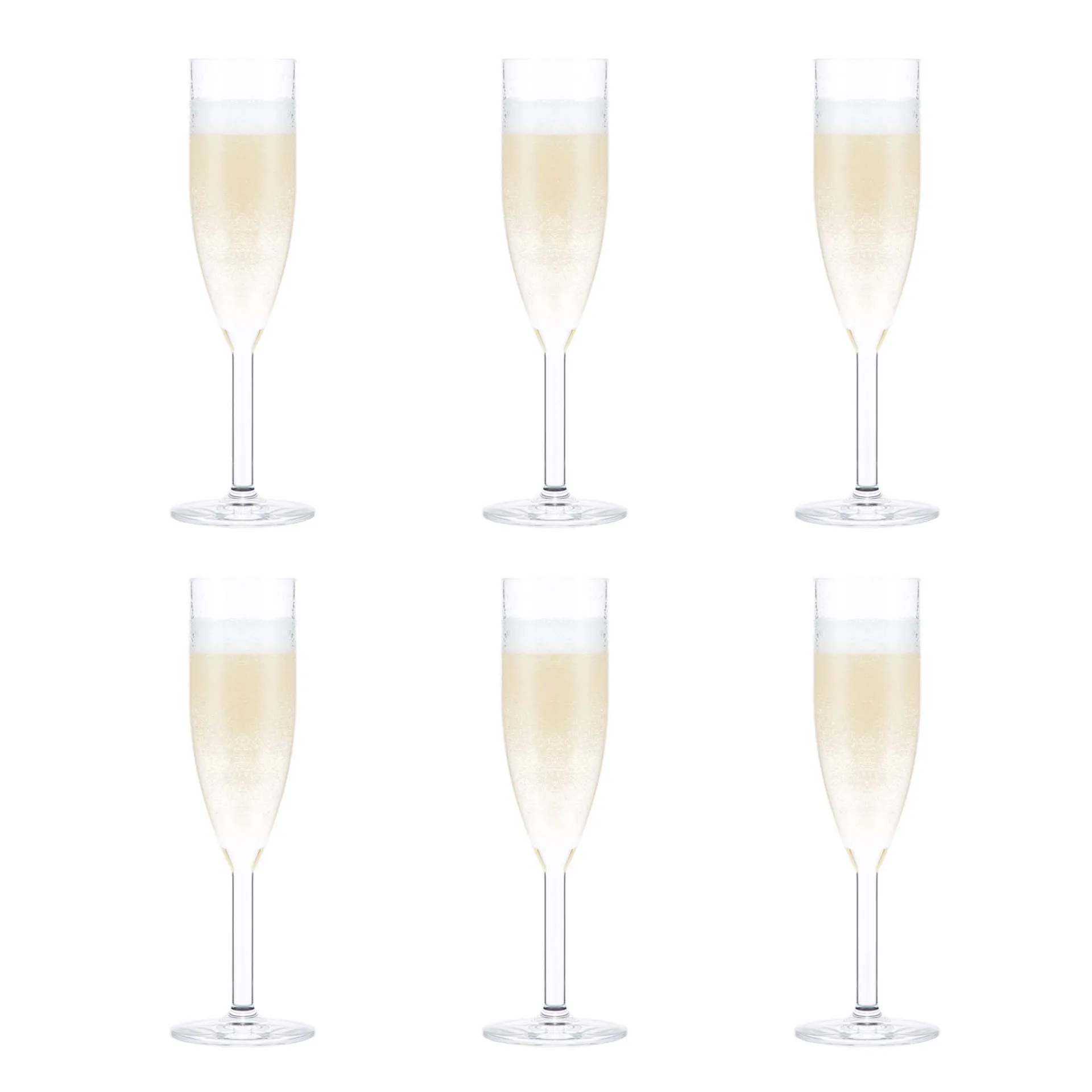 Oktett champagne glass 6-pack, 12 cl Bodum