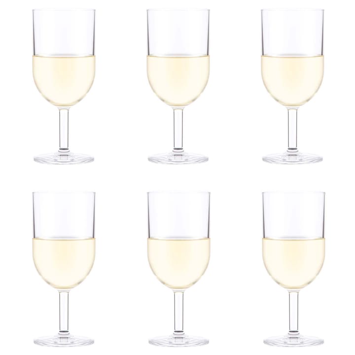 Oktett white wine glass 6-pack - 23 cl - Bodum