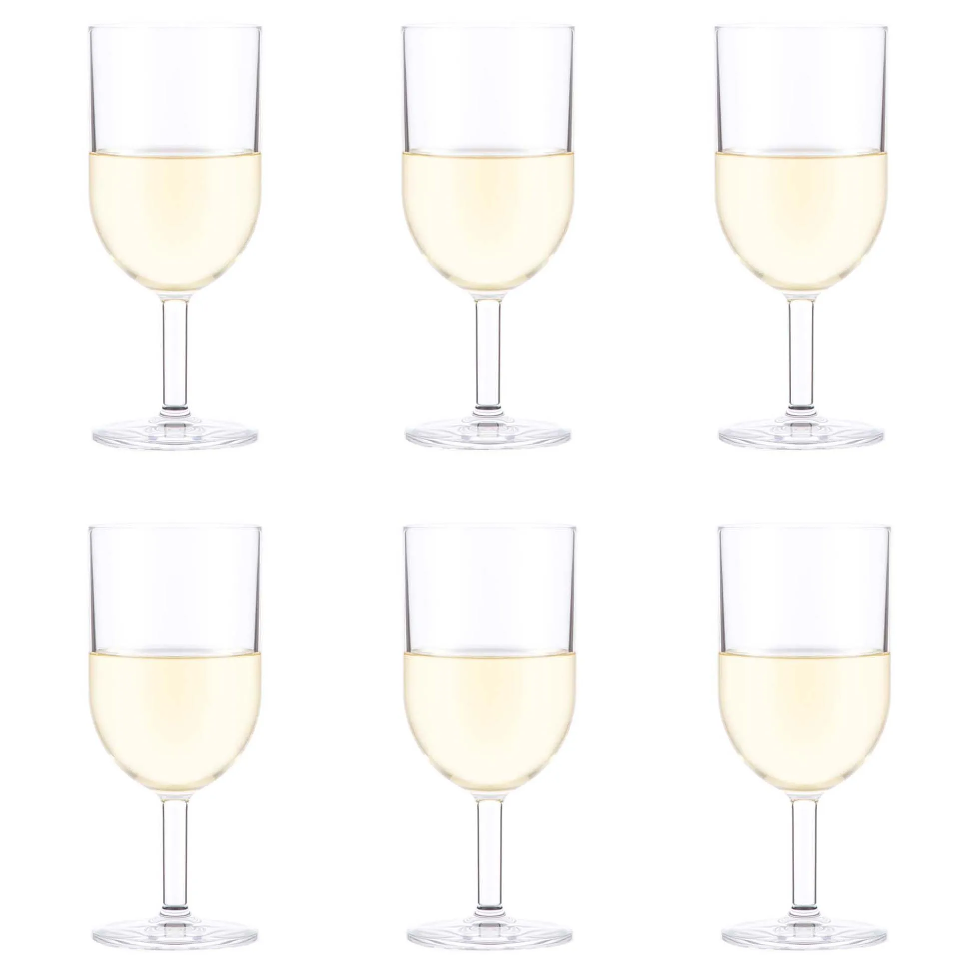 Oktett white wine glass