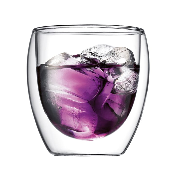 Pavina double wall glass 2-pack - 25 cl - Bodum