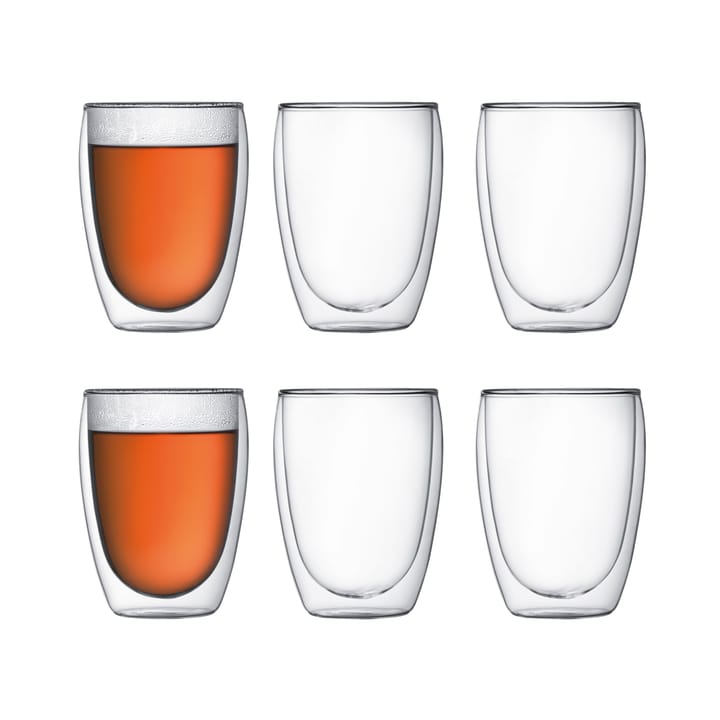 Pavina double wall glass 6-pack - 0.35 l - Bodum