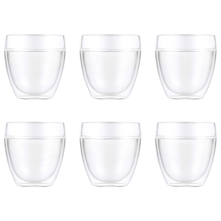 Pavina Outdoor double-walled plastic glass 6-pack - 25 cl - Bodum