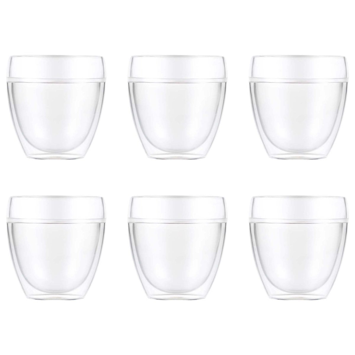 Bodum Pavina Outdoor double-walled plastic glass 6-pack 25 cl