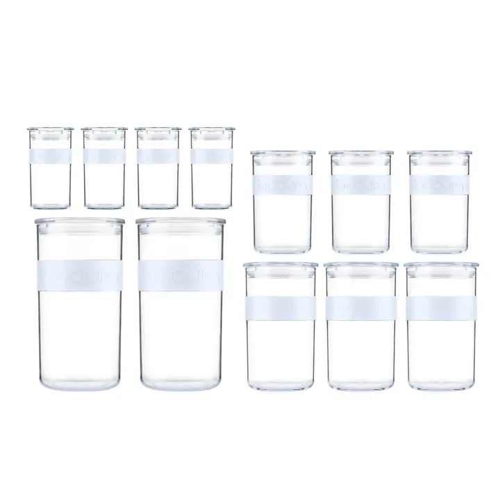 Presso storage jar 12 pieces from Bodum