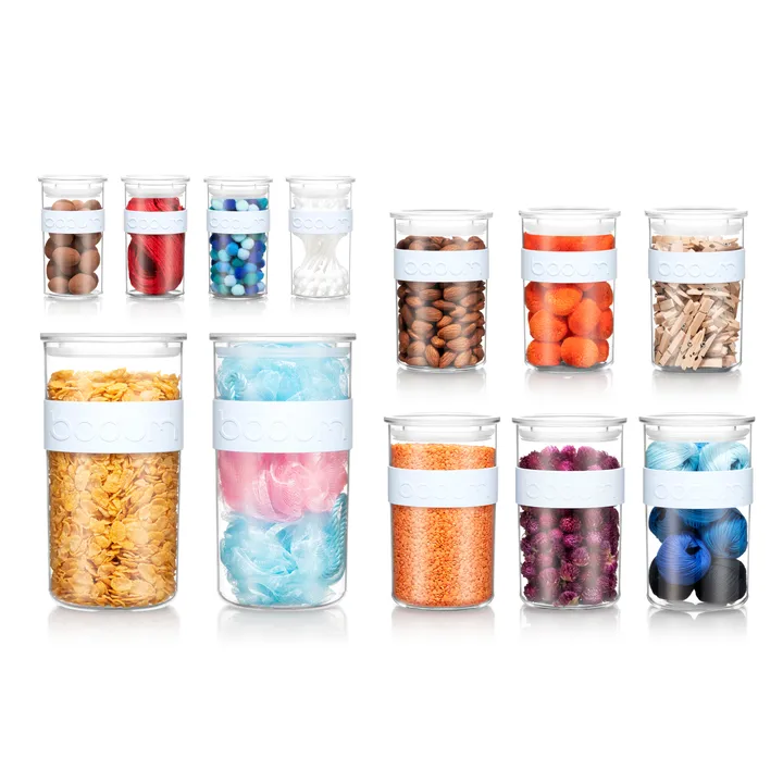 Presso storage jar 12 pieces from Bodum