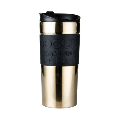 Travel mug 35 cl, Gull metal Bodum