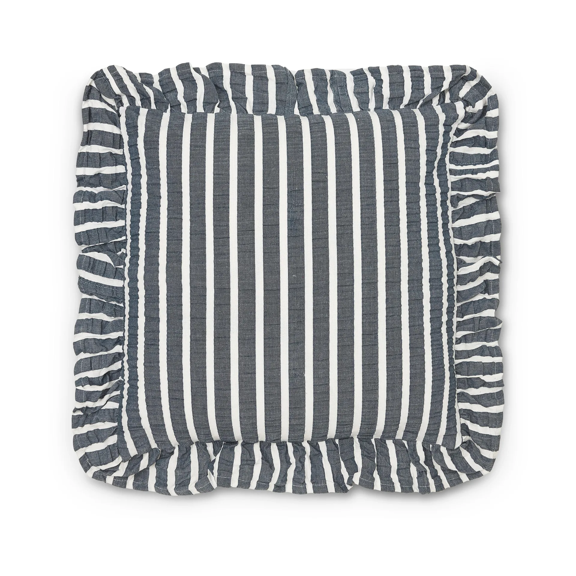 Alina Pillowcase 45x45 cm, Blue-white Boel & Jan
