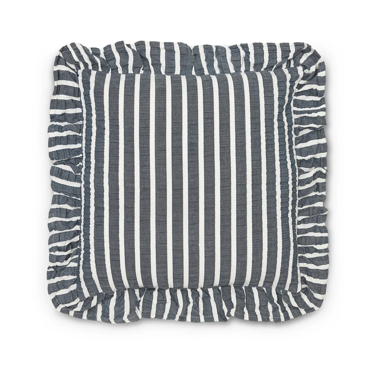 Boel & Jan Alina Pillowcase 45x45 cm Blue-white | Scandinavian Design | Cushion covers | Blue