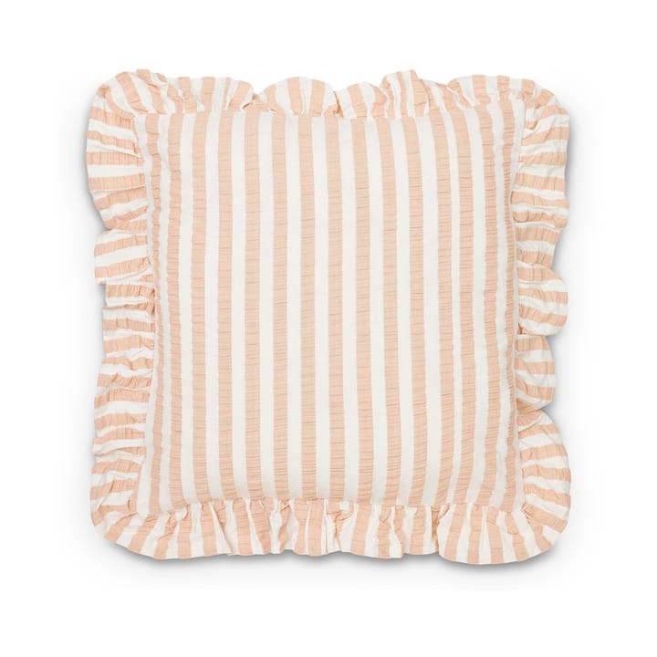 Alina Pillowcase 45x45 cm - Pink-white - Boel & Jan