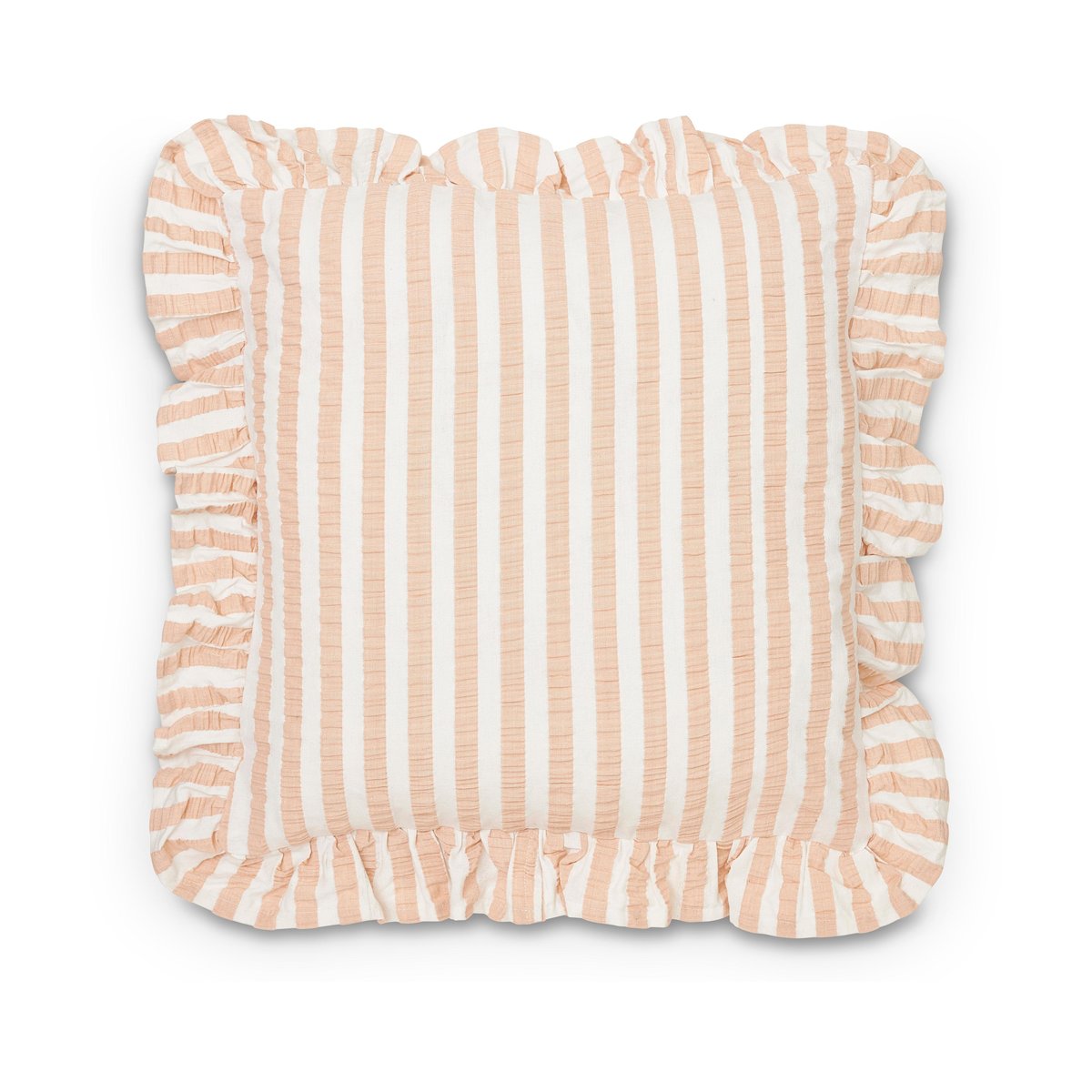 Boel & Jan Alina Pillowcase 45x45 cm Pink-white | Scandinavian Design | Cushion covers | Pink