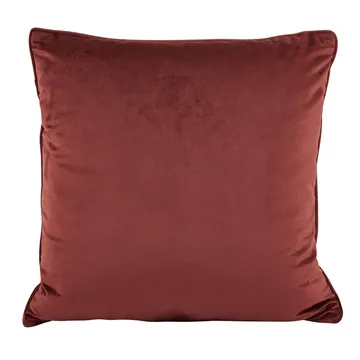 Anna cushion cover velvet - rust red - Boel & Jan