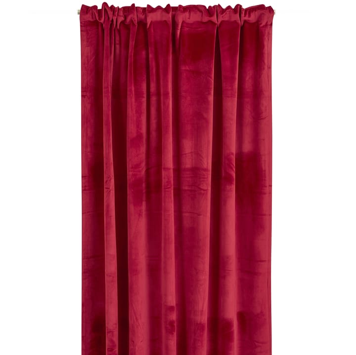 Anna multi-band curtain - red - Boel & Jan
