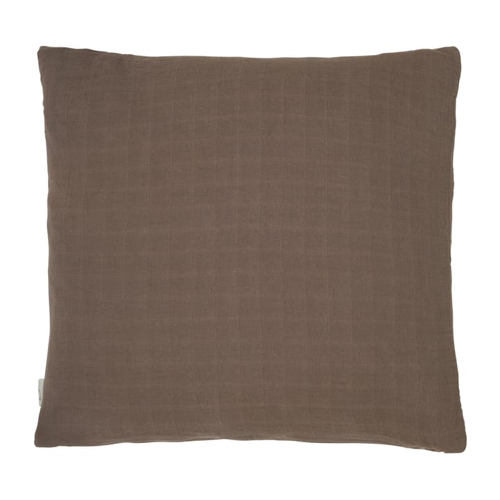Astrid pillowcase 45x45 cm - Brown - Boel & Jan