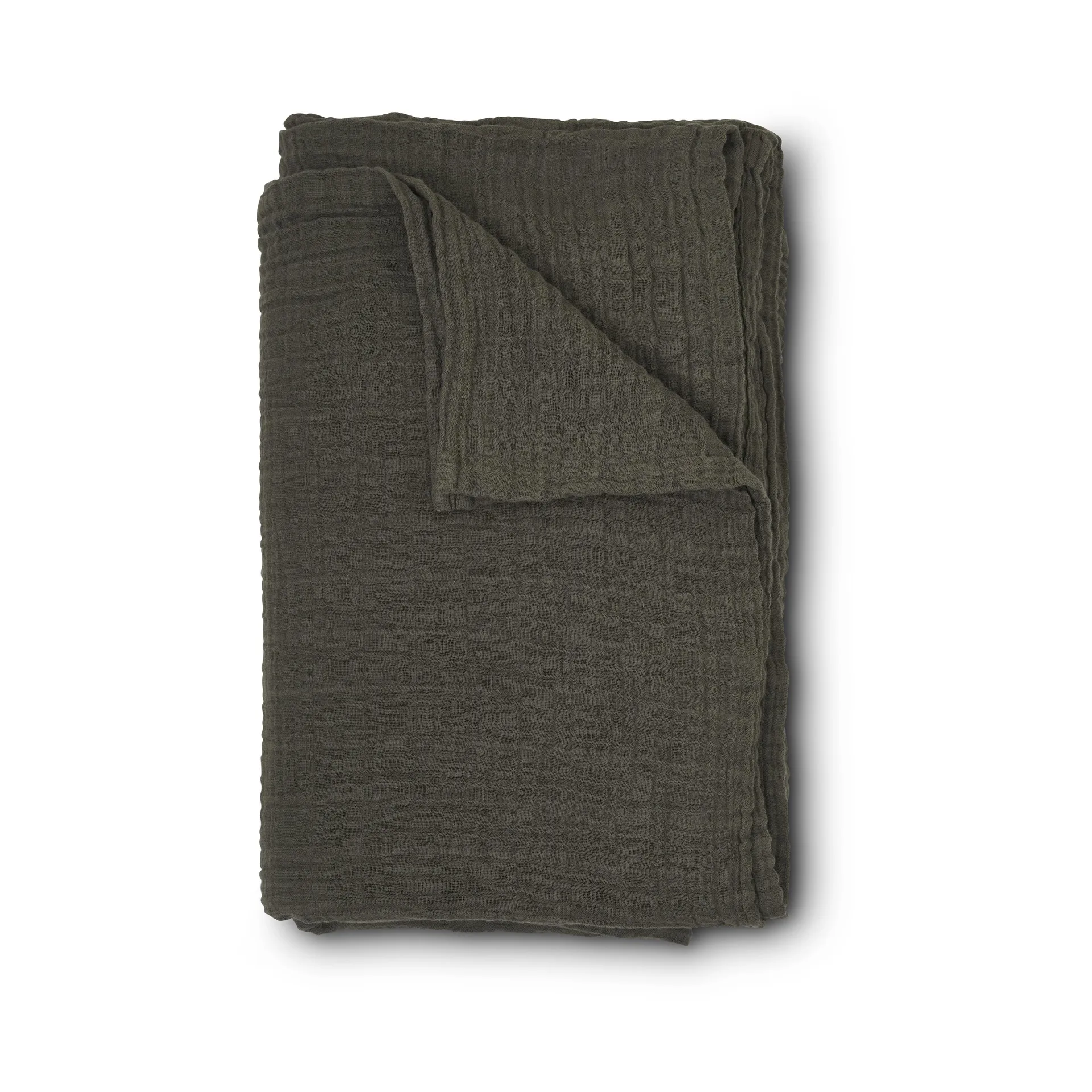 Astrid table cloth 150x310 cm, Dark green Boel & Jan