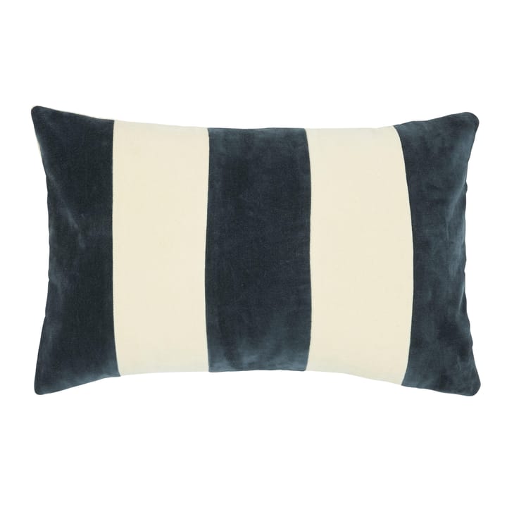 Blid stripe cushion cover 30x50 cm - blue - Boel & Jan