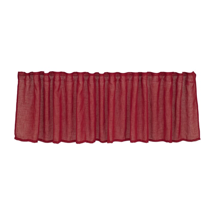 Bosse multiband curtain valance 55x250 cm - Red - Boel & Jan