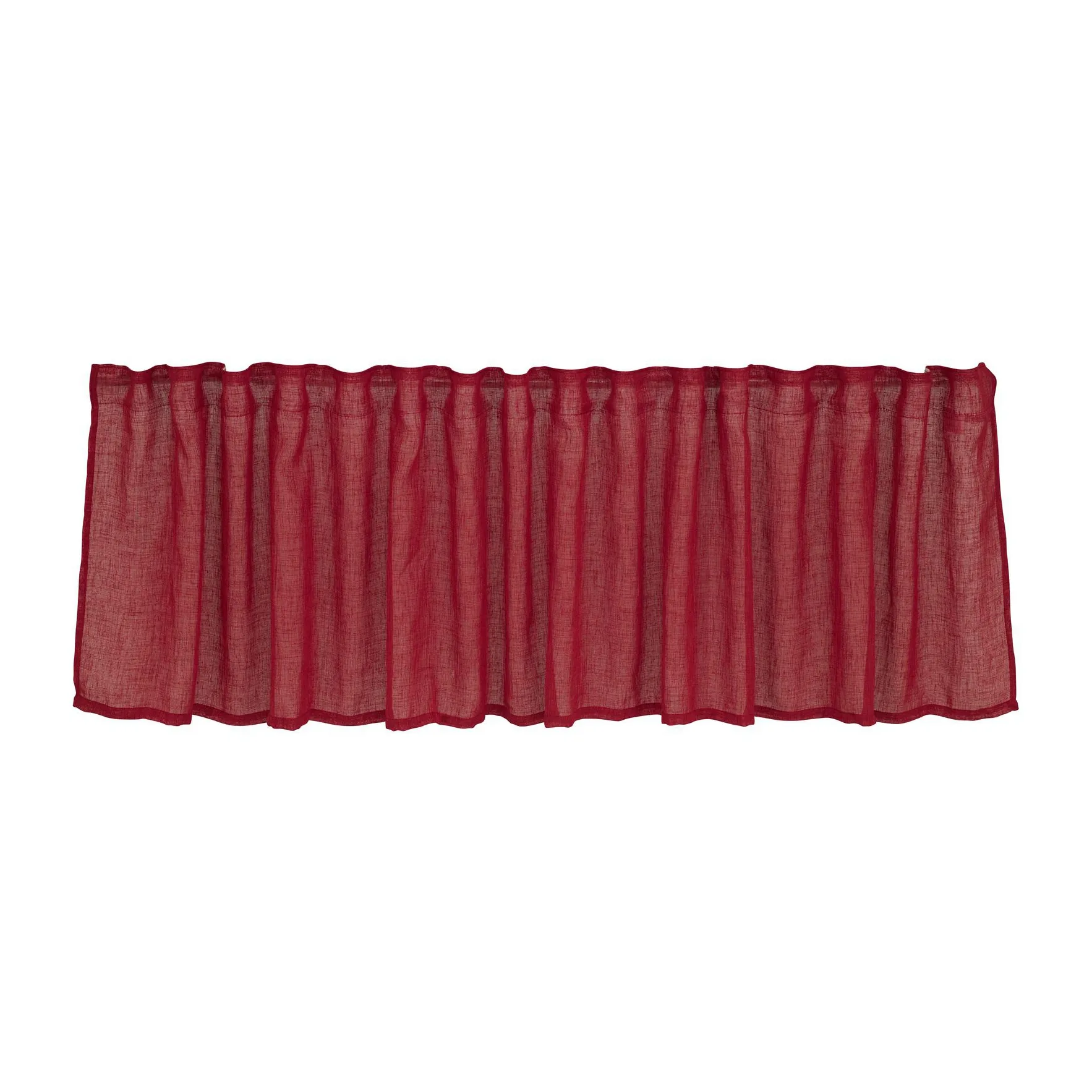 Bosse multiband curtain valance 55x250 cm, Red Boel & Jan