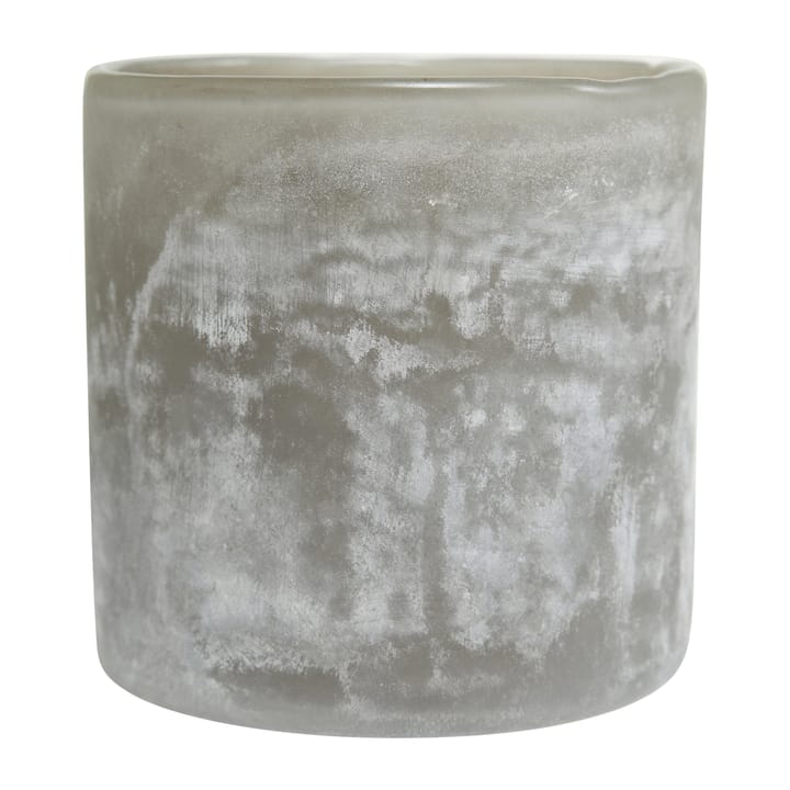 Bungenäs candle lantern Ø12.5 cm - grey - Boel & Jan