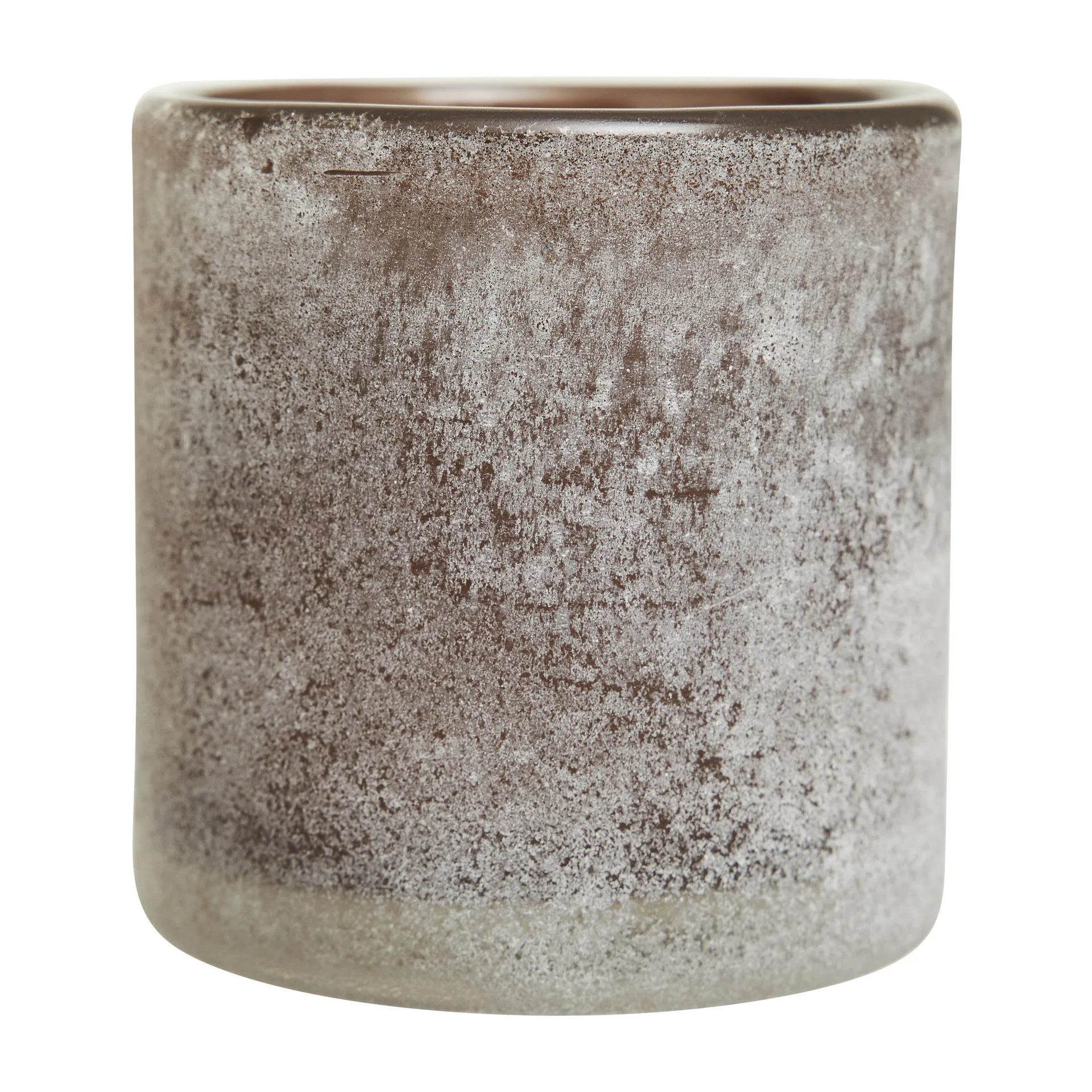 Bungenäs candle lantern Ø8 cm, Brown Boel & Jan