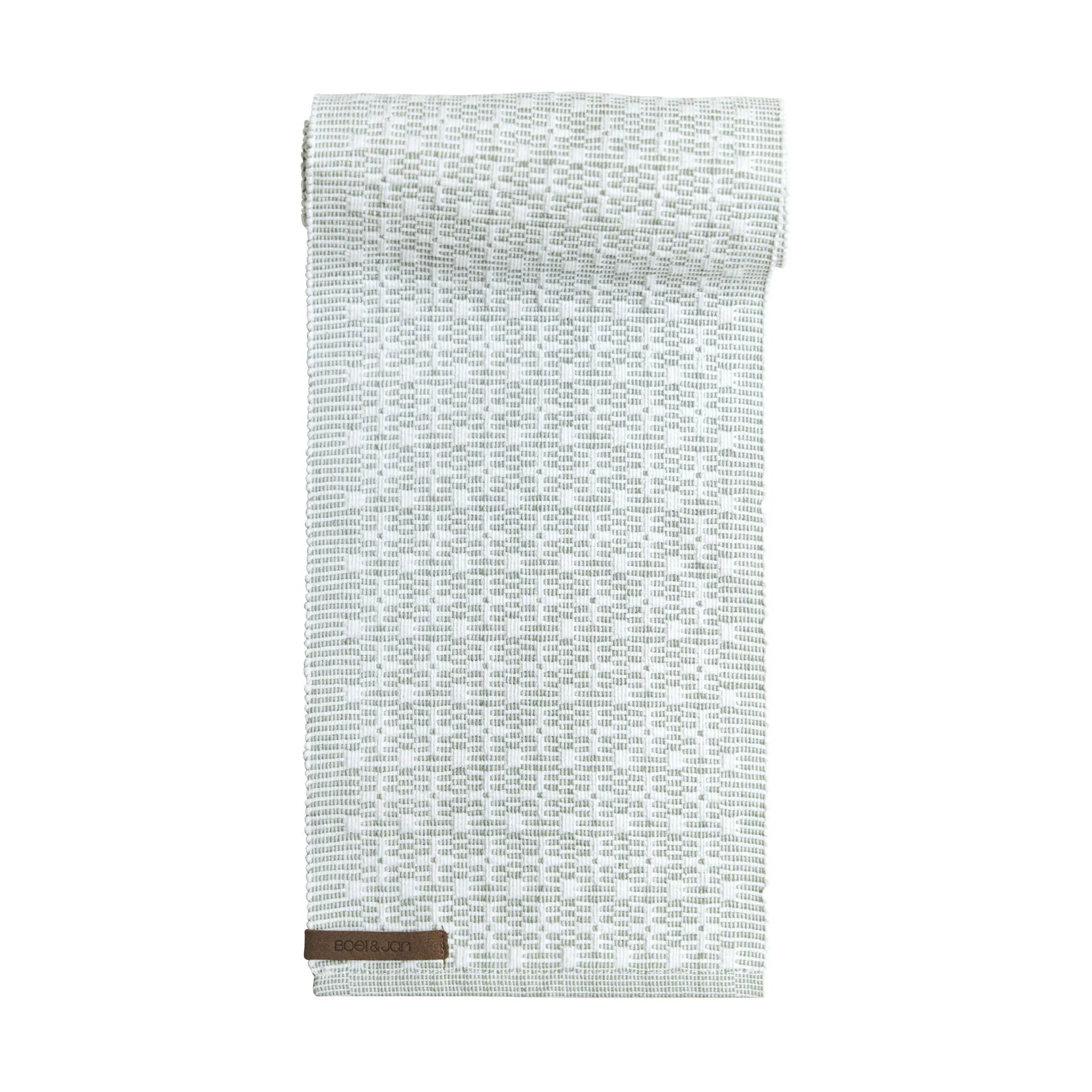 Celine runner 15x120 cm, Green-white Boel & Jan