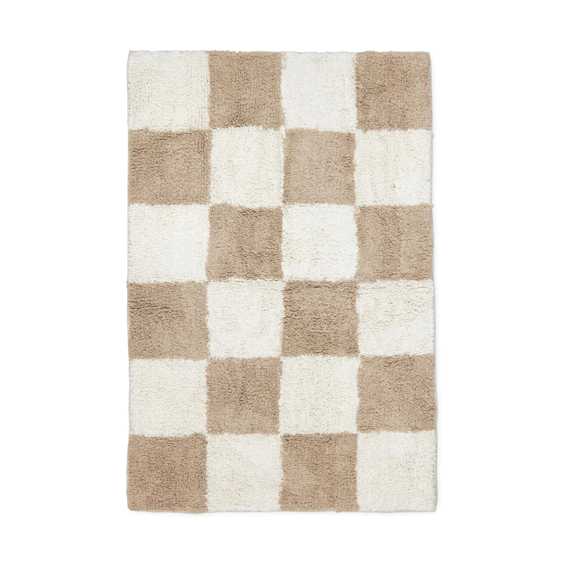 Claudia cotton rug, 60x90 cm, Beige-white Boel & Jan