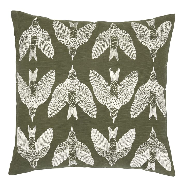 Flying Bird cushion cover 45x45 cm - Green-white - Boel & Jan