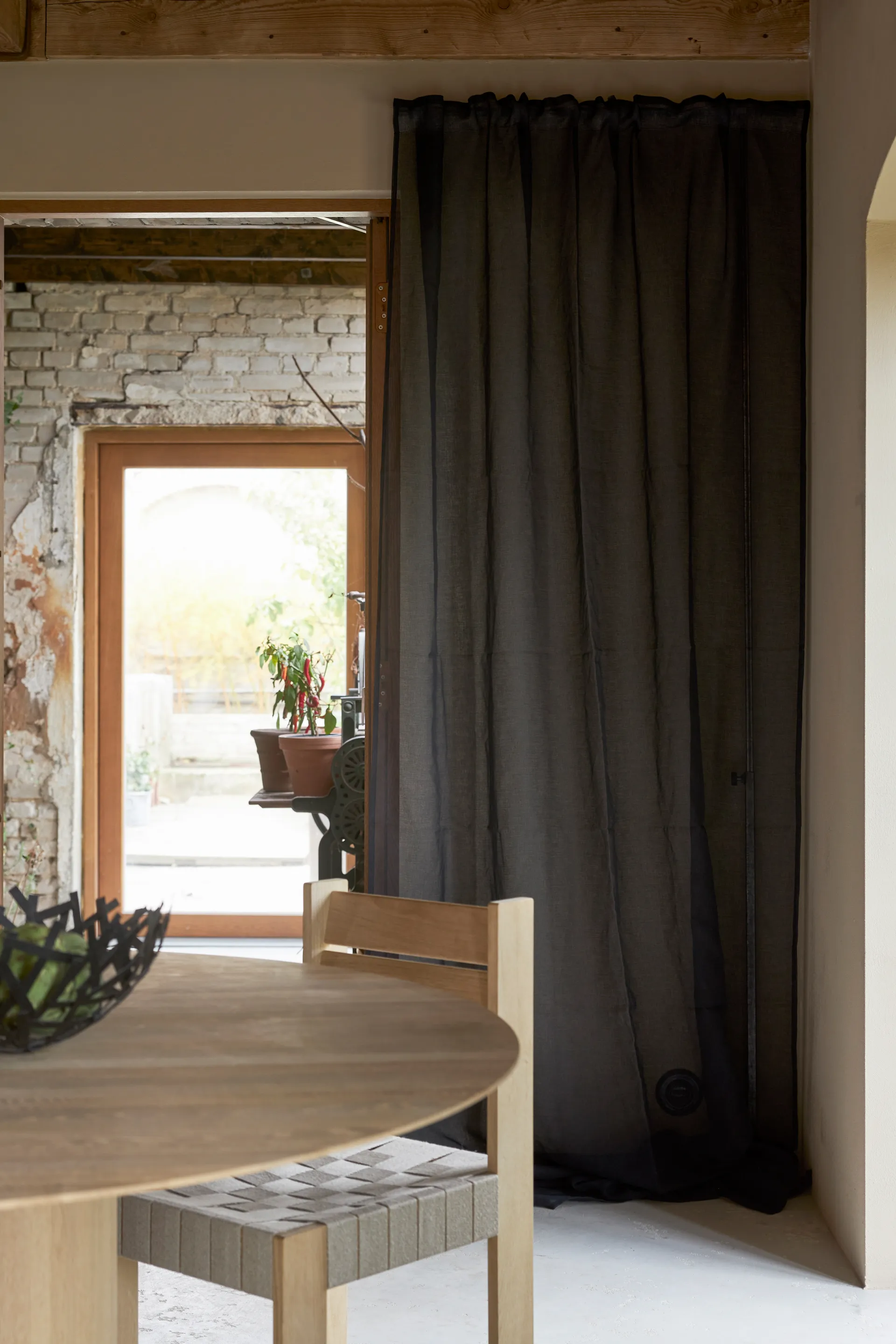 Frej curtain set 140x300 cm, Black Boel & Jan