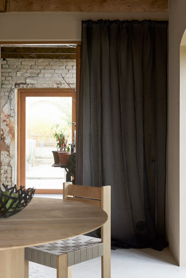 Frej curtain set 140x300 cm - Black - Boel & Jan