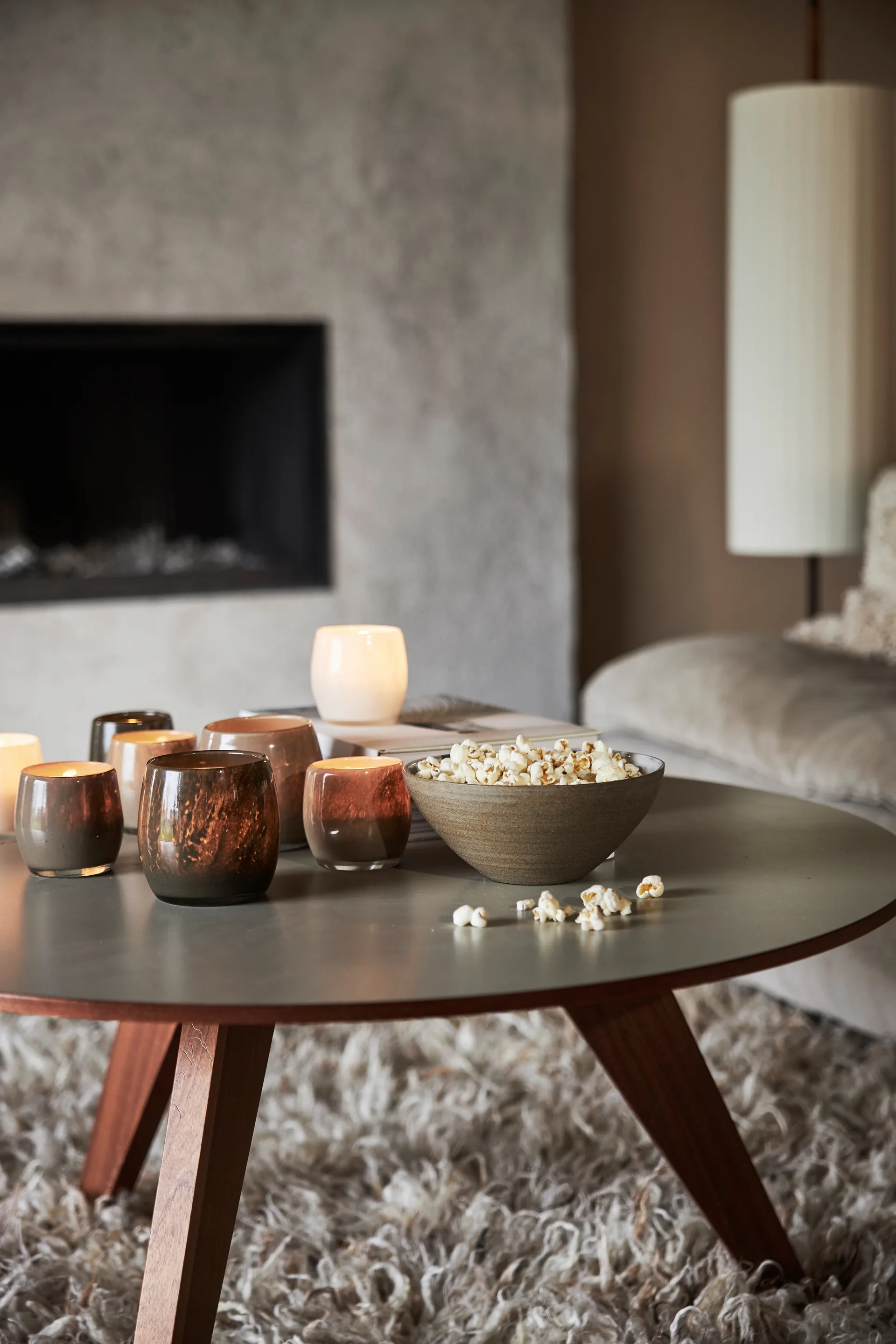 Goya lantern Ø8 cm, White Boel & Jan