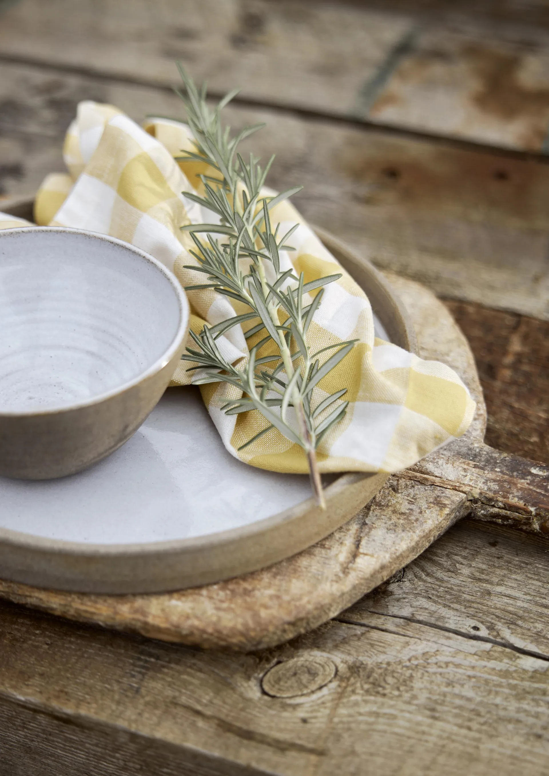Grete napkin 40x40 cm 4-pack, Yellow Boel & Jan