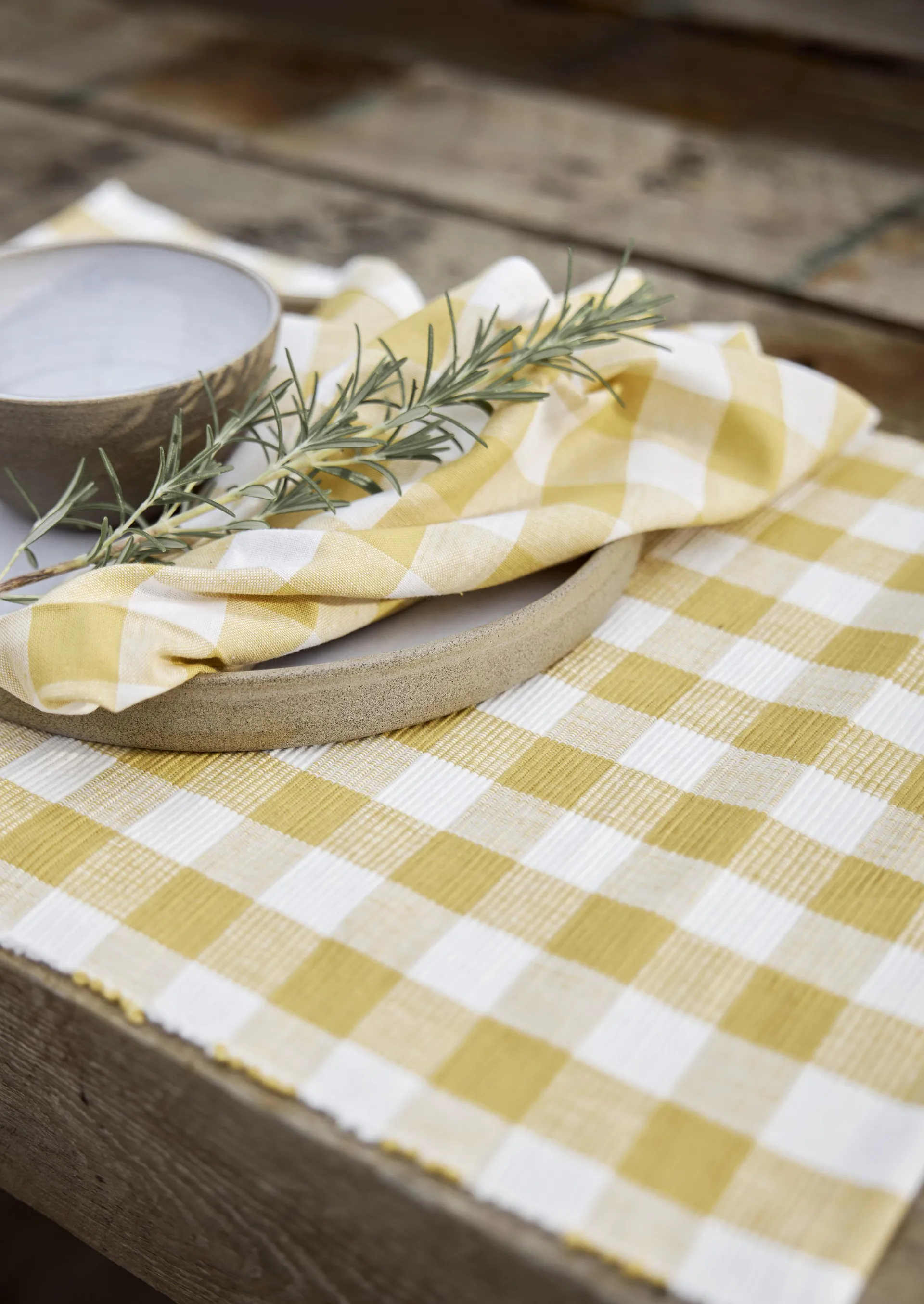 Grete placemat 35x45 cm, Yellow Boel & Jan
