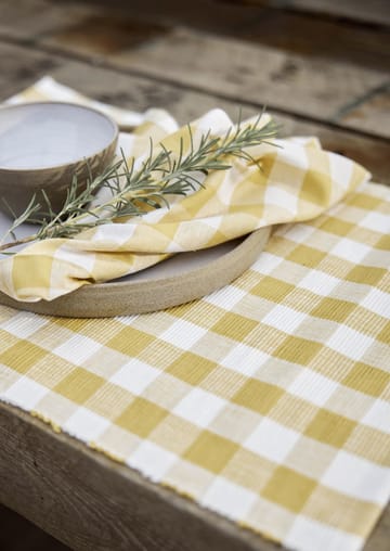 Grete placemat 35x45 cm - Yellow - Boel & Jan