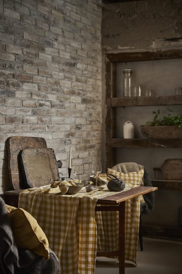 Grete table cloth 135x250 cm - Yellow - Boel & Jan