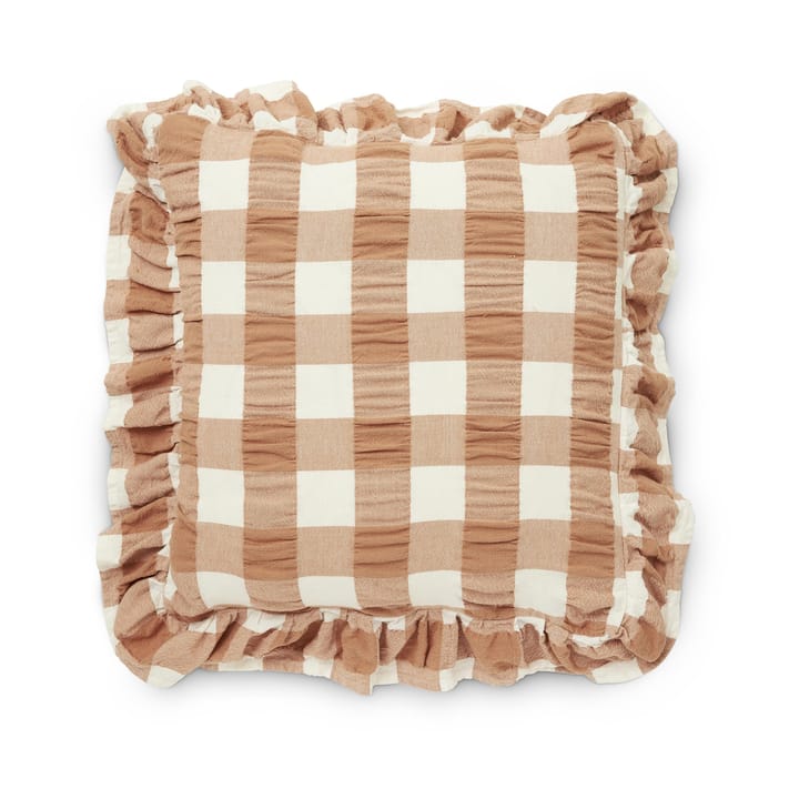 Kullavik cushion cover 45x45 cm - Rust-white - Boel & Jan