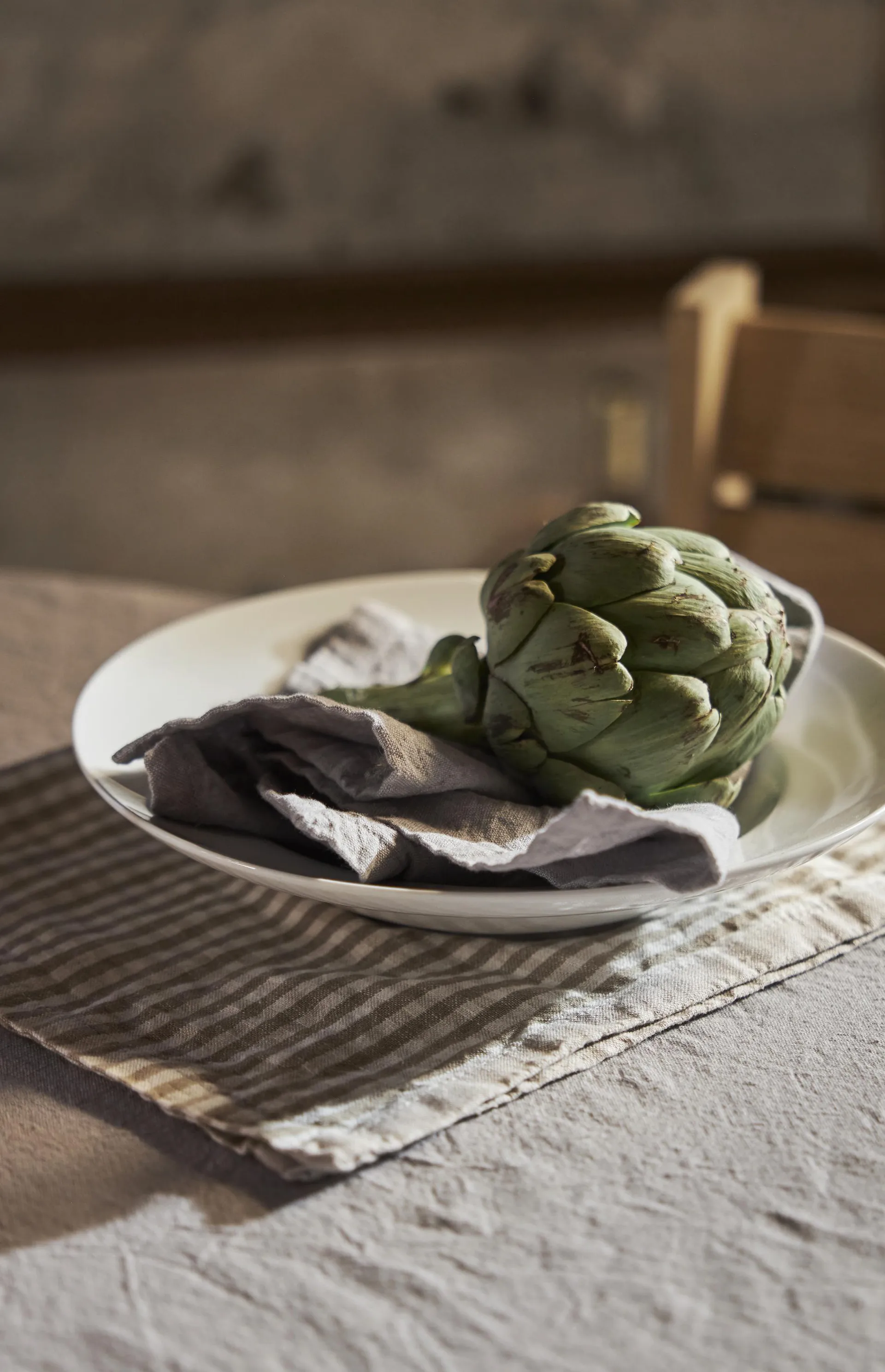 Lundgren napkin 40x40 cm 2-pack, Beige Boel & Jan
