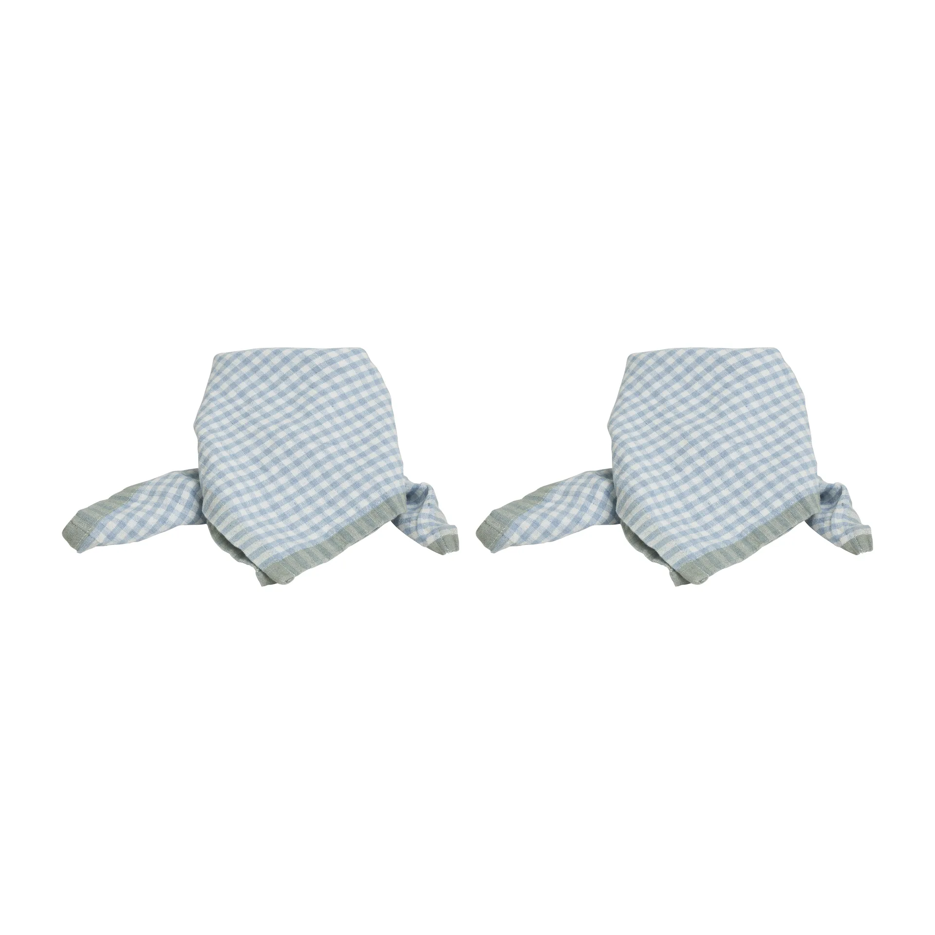 Lundgren napkin 40x40 cm 2-pack, Blue Boel & Jan